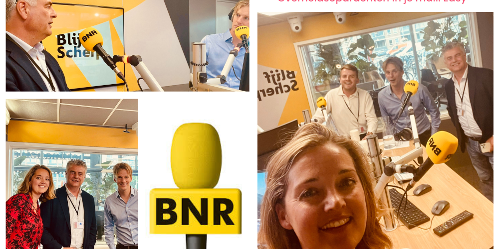 TenderTracer in BNR radioprogramma als Geniaal product betiteld